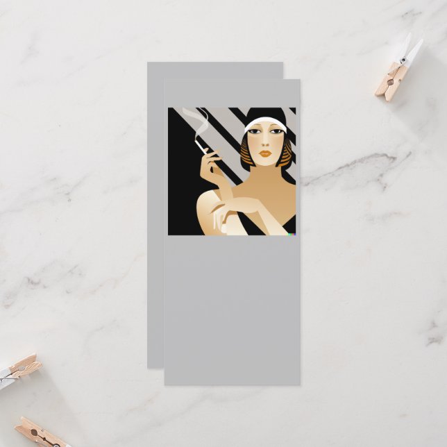 Art Deco Smoker (Frente/Verso In Situ)