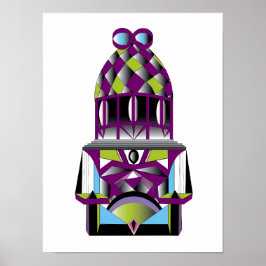 Art Deco Style Poster