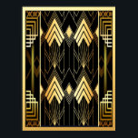 Art Deco Style Poster Geométrico<br><div class="desc">Se você optar por fazer o download, a sua loja Walgreen local fará posters de conselho do seu download em tamanhos diferentes e em várias texturas a um preço muito bom. Às vezes com desconto. Uma dica do meu amigo dos EUA. Para o Reino Unido, veja "Digital Printing" (Impressão digital)...</div>