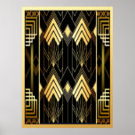 Art Deco Style Poster Geométrico<br><div class="desc">Se você optar por fazer o download, a sua loja Walgreen local fará posters de conselho do seu download em tamanhos diferentes e em várias texturas a um preço muito bom. Às vezes com desconto. Uma dica do meu amigo dos EUA. Para o Reino Unido, veja "Digital Printing" (Impressão digital)...</div>