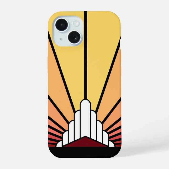 Art deco sun no amanhecer (Verso)