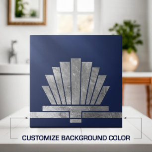 Art Deco Ventilador Forma Geométrica - Alterar Fun