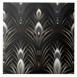 Art Deco Wings, Branco e Dourado