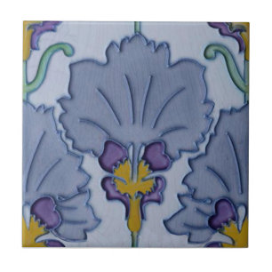 Art Nouveau 1900 Roxo Repro Belga