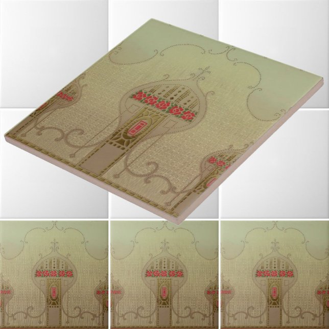 Art Nouveau 1915 Estilo de Missão Franco (Criador carregado)