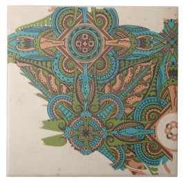 Art nouveau abstrato art christopher