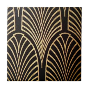 Art nouveau, art deco, padrão do ventilador, bronz