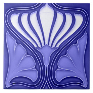 Art Nouveau azulejo de Parede Cerâmica