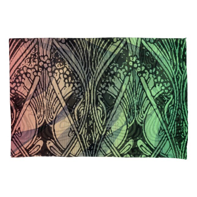 Art nouveau, belle époque, victoriano, ombre, verm (Frente)