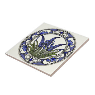 Art nouveau bluebell