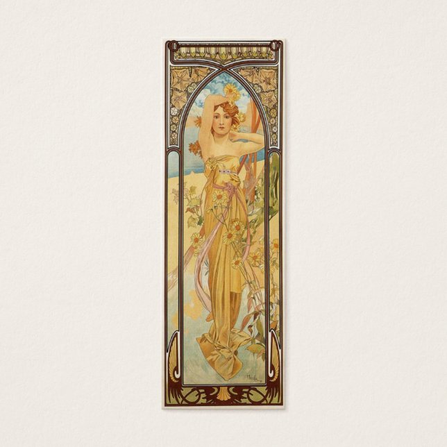 Art Nouveau Bookmark (Frente)
