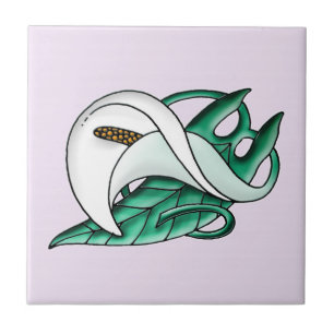 Art Nouveau calla lily