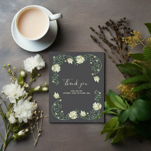 Art Nouveau, cartões de agradecimentos de casament