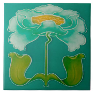 Art Nouveau ceramic firepkace Wall Tile