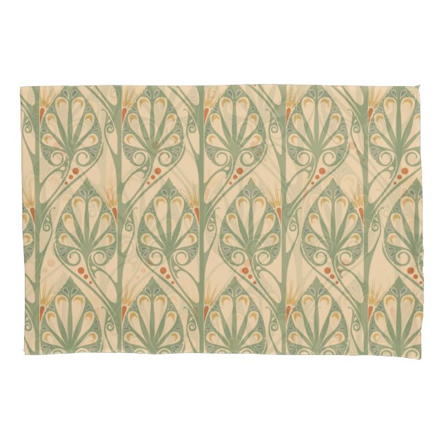 Art Nouveau, Design de Papel de Parede Retro. (Frente)