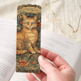 Art Nouveau Estilo Laranja Gato De Dois Lados