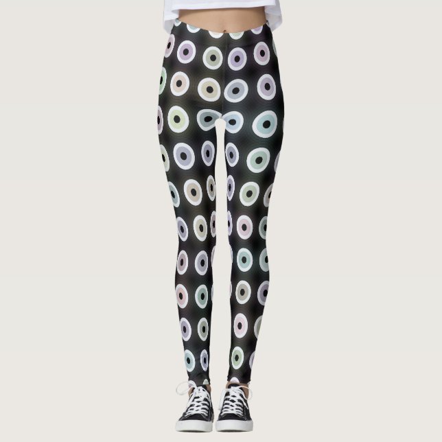 Art Nouveau Estilos Leggings (Frente)