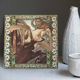 Art Nouveau Étoile du Soir Mucha Edelweiss Decor