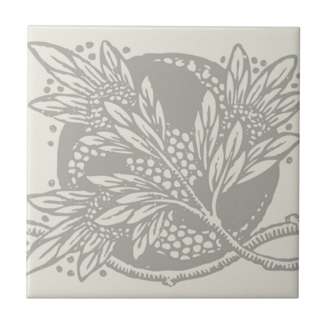 Art Nouveau Fllower Minimalismo Floral (Frente)