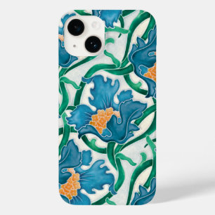 Art Nouveau Floral Majolica Pattern