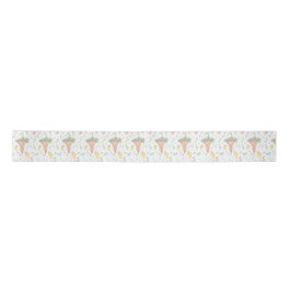 Art Nouveau Floral Parasol e Pintinhos Primavera