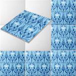 Art Nouveau Foliage & Floral Patterno<br><div class="desc">Esta design deriva de uma herança vitoriana de Art Nouveau e padrão floral. Você pode personalizar as cores</div>