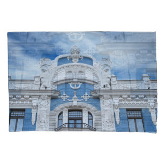 Art Nouveau Fragment: Detalhe arquitetônico de Rig