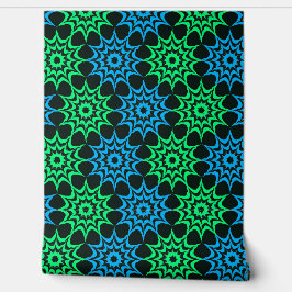 Art Nouveau Hex Star Pattern