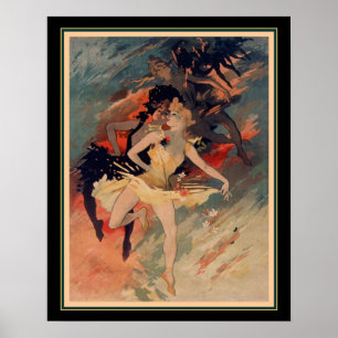 Art Nouveau Impressão "La Danse" - 16x20