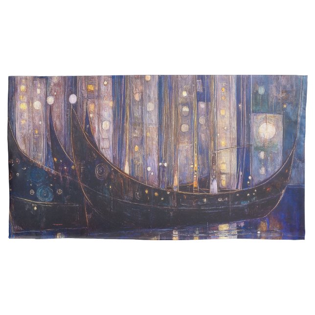 Art Nouveau King Solteiro Pillowcase (Frente)