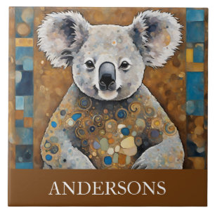 Art Nouveau Koala Bear