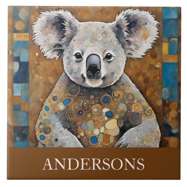 Art Nouveau Koala Bear (Frente)