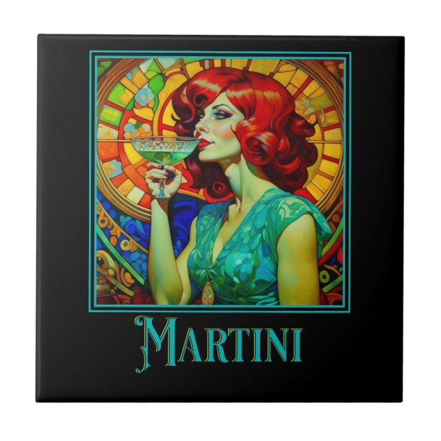 Art Nouveau Martini (Frente)
