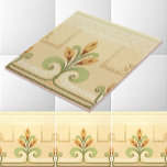 Art Nouveau Missão Estilo Buquê Floral Frieze<br><div class="desc">Este é um impressão de arte vintage nouveau melhorado digitalmente ou um estilo de missão frieze de um buquê de três flores.</div>