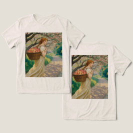 Art Nouveau Mulher Pêssega Aveia