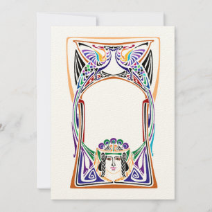 Art nouveau paciock design