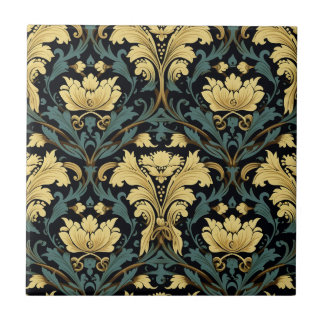 Art Nouveau Padrão Floral