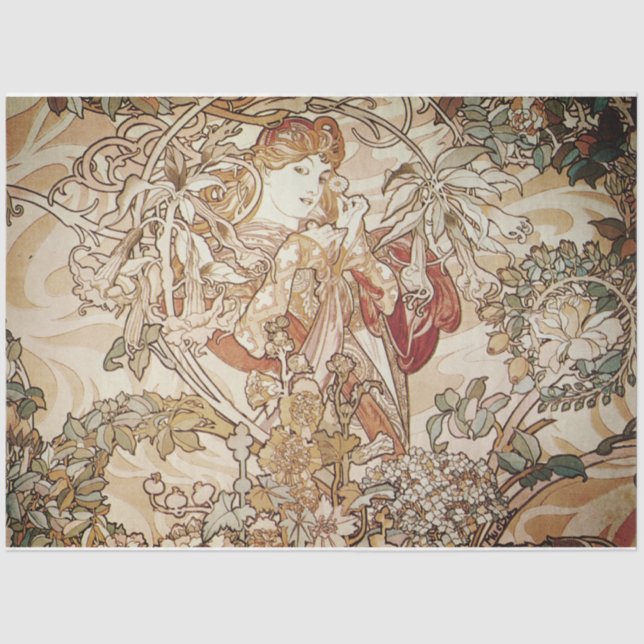 Art Nouveau - Papel Decoupage (Frente )