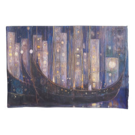 Art Nouveau Par Pillowcase Padrão