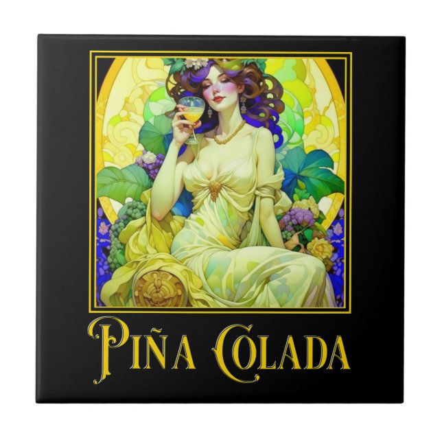 Art Nouveau Pina Colada (Frente)