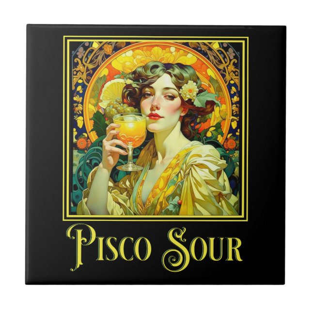 Art Nouveau Pisco Sour (Frente)