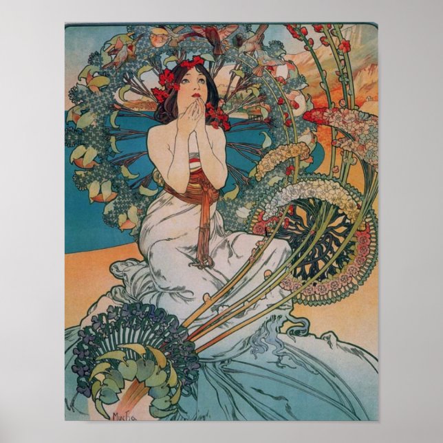 Art Nouveau Poster (Frente)