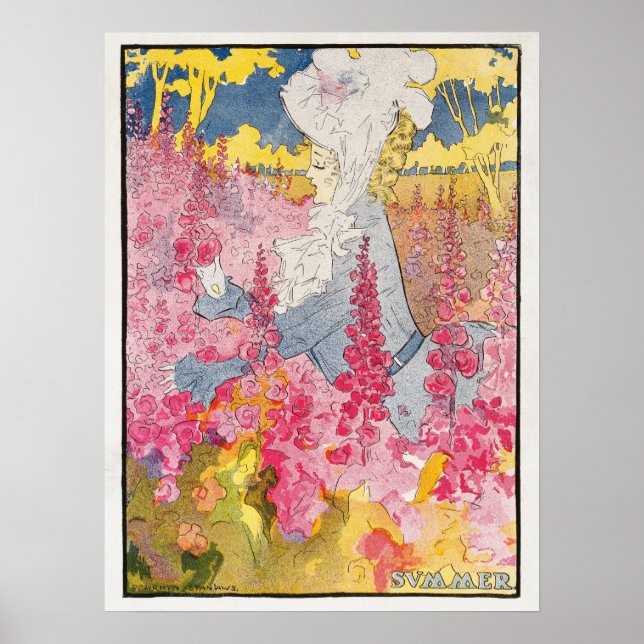 Art Nouveau Poster (Frente)