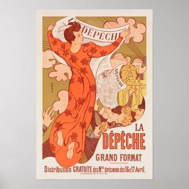 Art Nouveau Poster (Frente)
