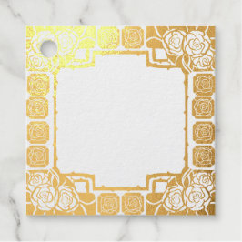 Art Nouveau Rose Border Rubber Stamp