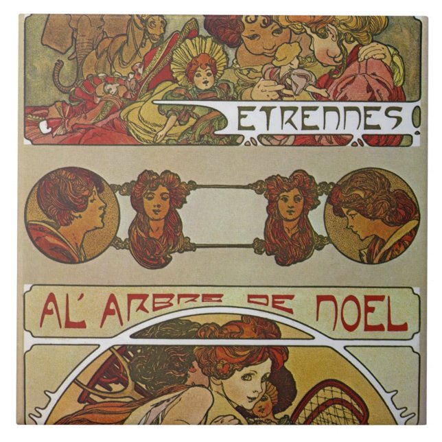 Art Nouveau Style, Mucha (Frente)