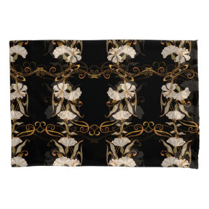 Art Nouveau Style: Vintage Preto-Dourado.
