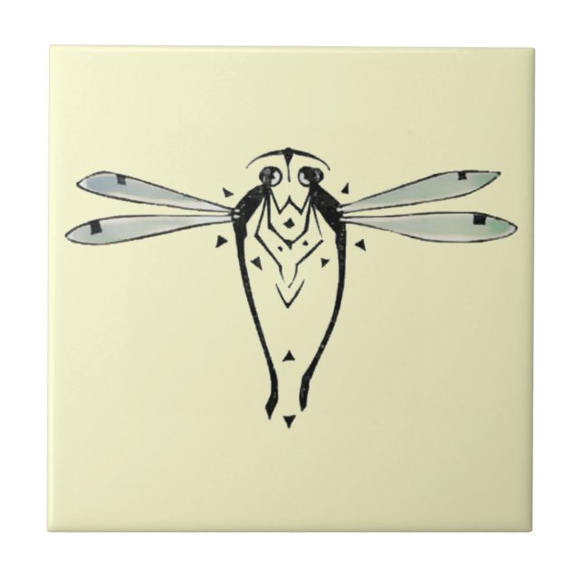 Art Nouveau Vintage Dragonflies (Frente)