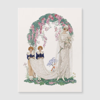 Art Nouveau Wedding Illustration – Vintage Bridal 