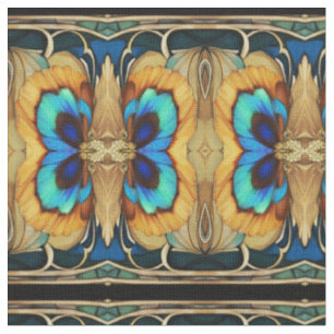 Art Nuovae Estilo Vitoriano Quilt Border Tecido